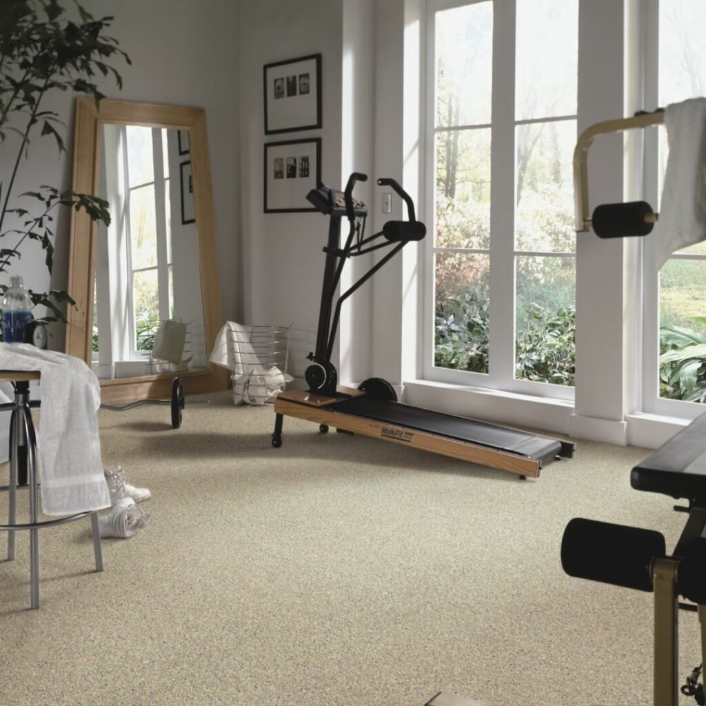 Gym room flooring | Tazewell Floors & Design